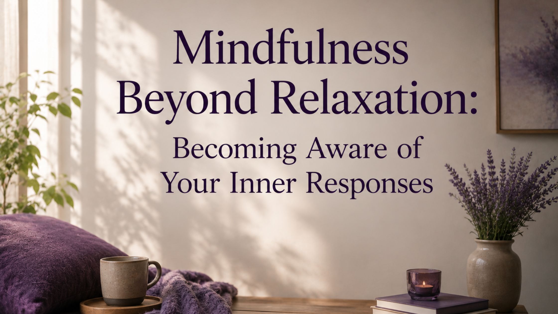 Mindfulness Beyond Relaxation: Becoming Aware of Your Inner Responses