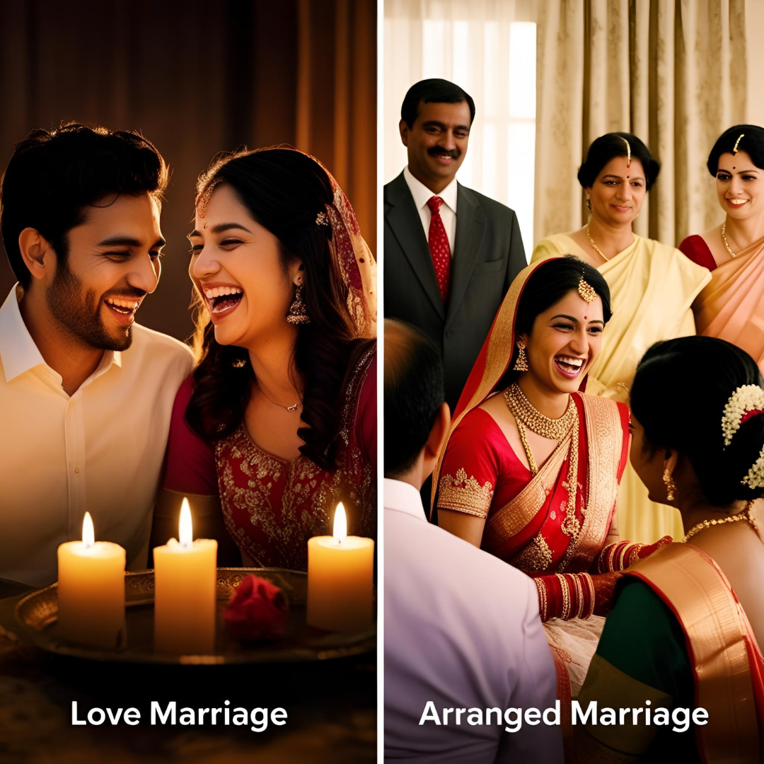 Love Marriage vs. Arranged Marriage: Navigating Expectations and Emotions