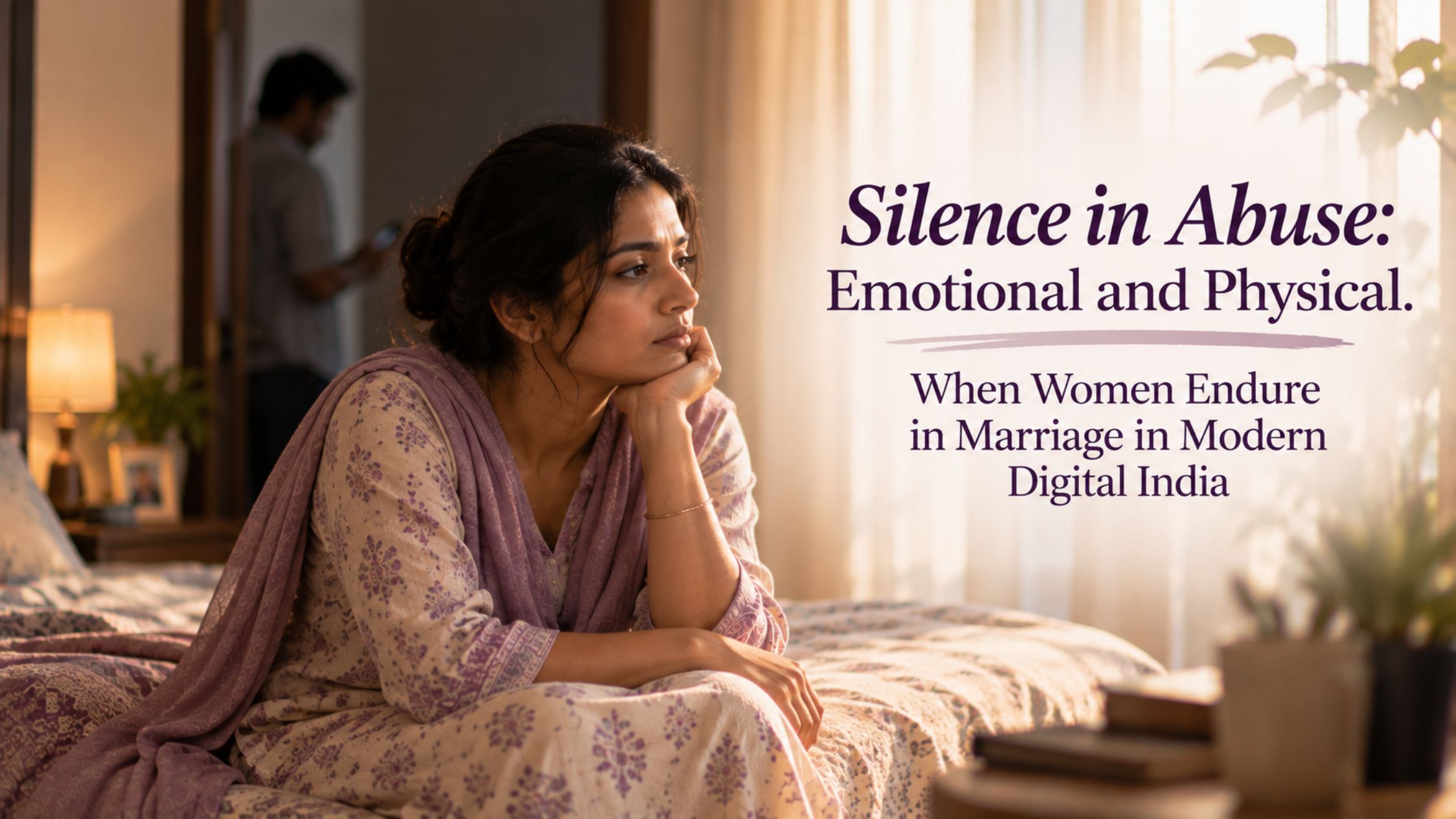Silence in Abuse: Emotional and Physical. When Women Endure in Marriage in Modern Digital India