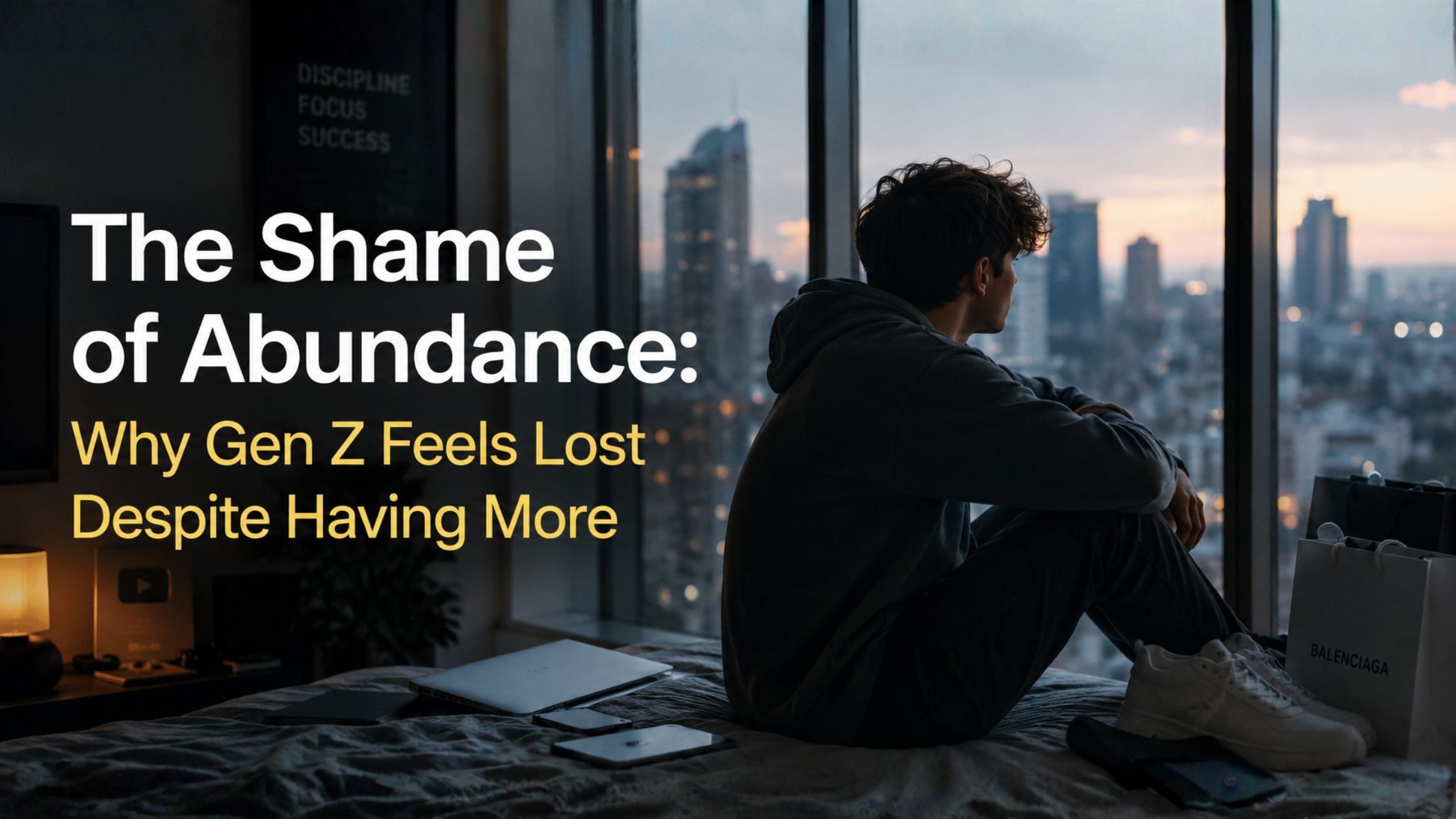 The Shame of Abundance: Why Gen Z Feels Lost Despite Having More