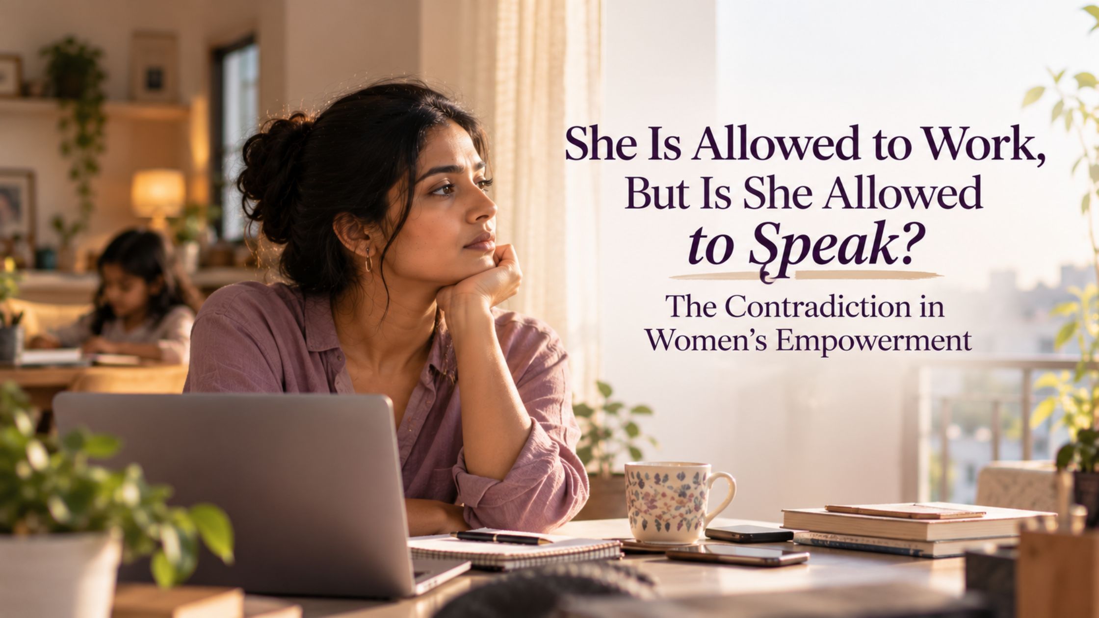 She Is Allowed to Work, But Is She Allowed to Speak? The Contradiction in Women’s Empowerment