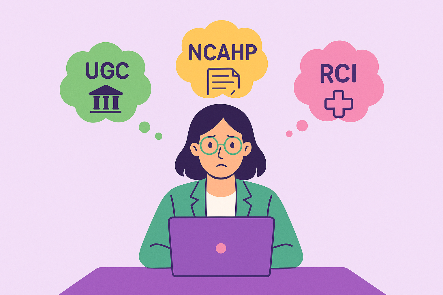 New RCI, UGC & NCAHP Guidelines 2025: What Early Career Psychologists in India Need to Know