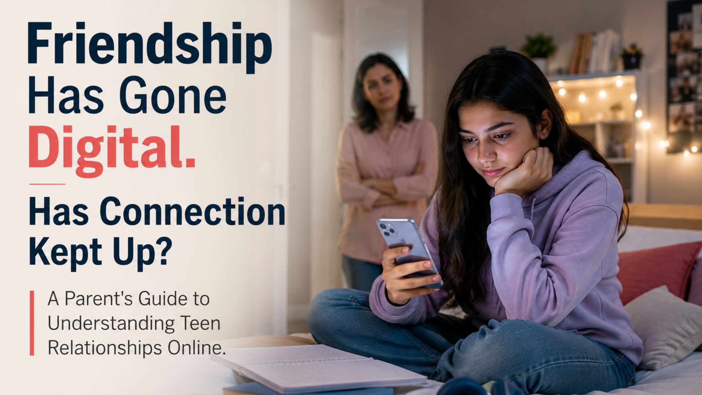 Friendship Has Gone Digital. Has Connection Kept Up? A Parent's Guide to Understanding Teen Relationships Online