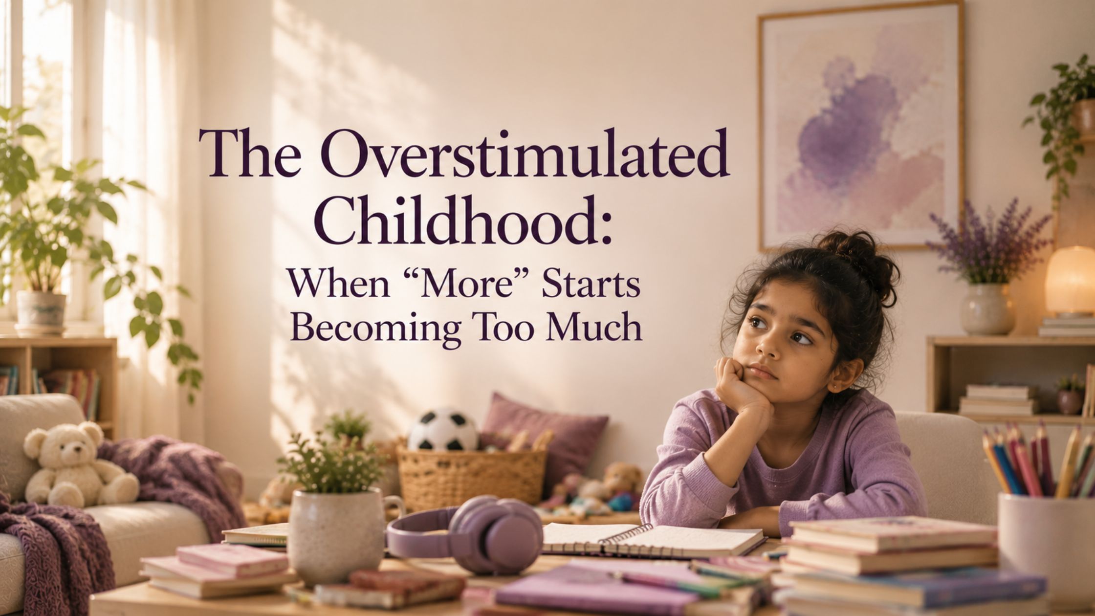 The Overstimulated Childhood: When “More” Starts Becoming Too Much