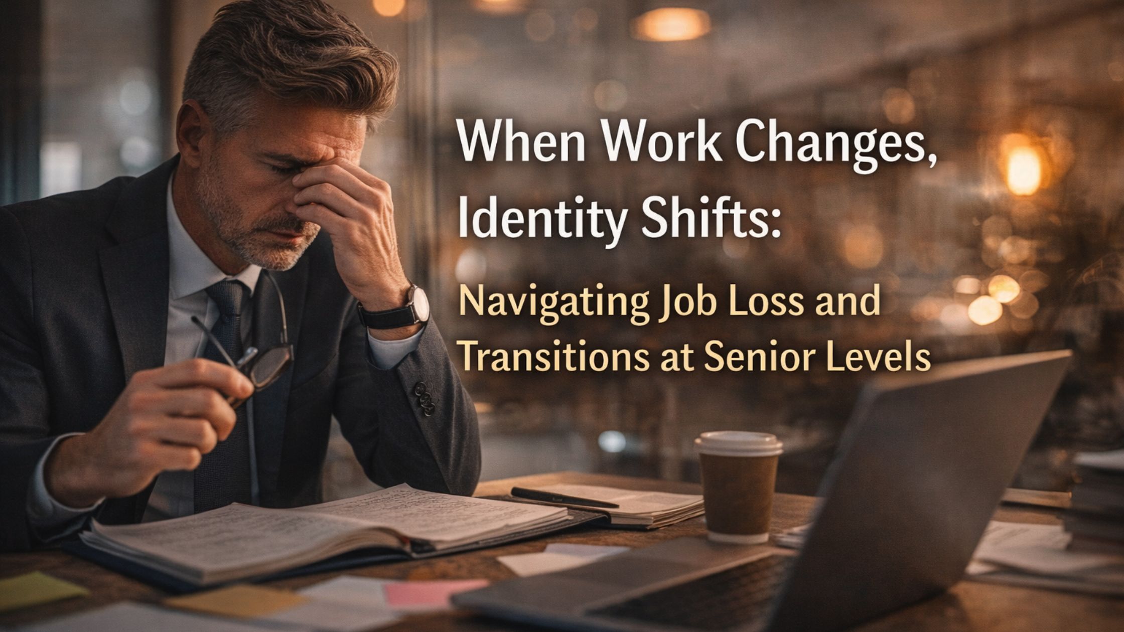 When Work Changes, Identity Shifts: Navigating Job Loss and Transitions at Senior Levels