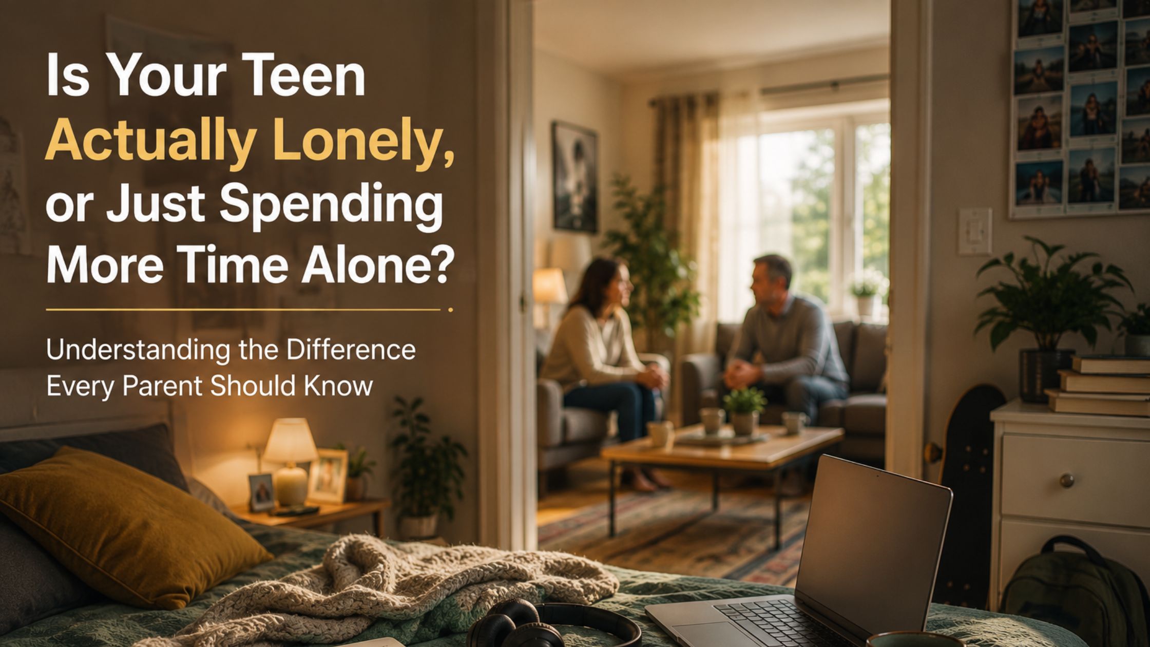 Is Your Teen Actually Lonely, or Just Spending More Time Alone? Understanding the Difference Every Parent Should Know
