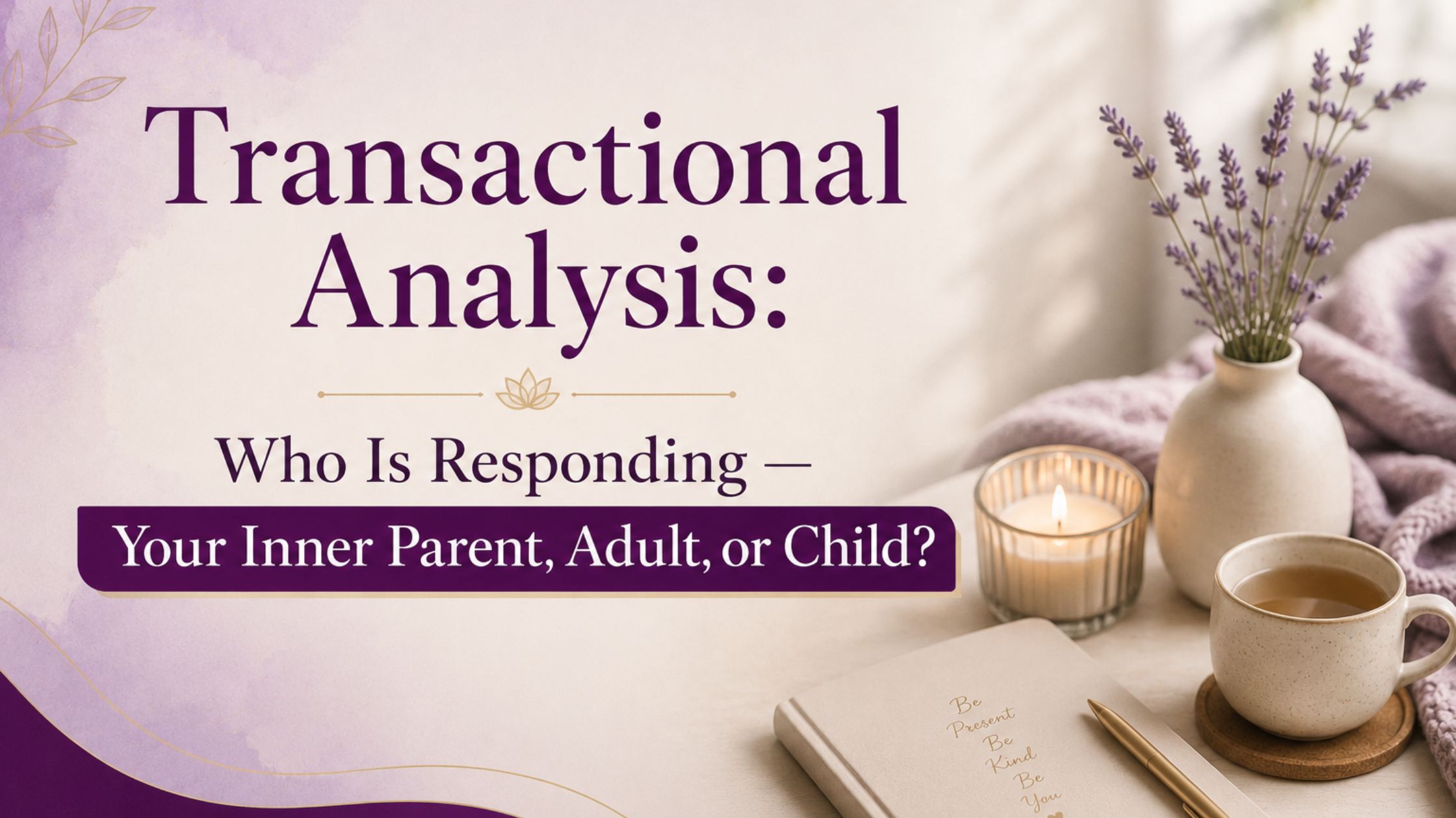 Transactional Analysis: Who Is Responding — Your Inner Parent, Adult, or Child?