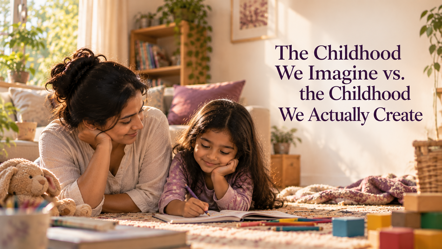 The Childhood We Imagine vs. the Childhood We Actually Create
