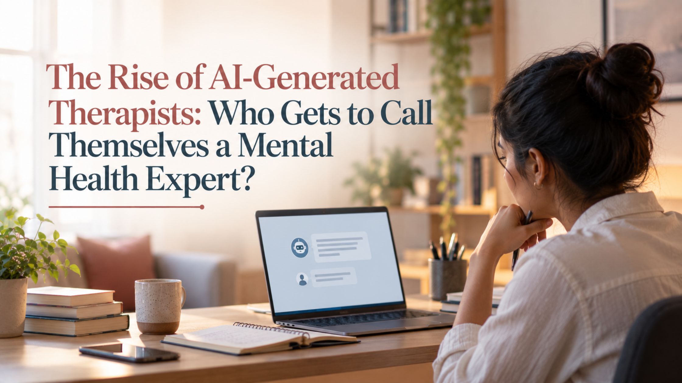 The Rise of AI-Generated Therapists: Who Gets to Call Themselves a Mental Health Expert?